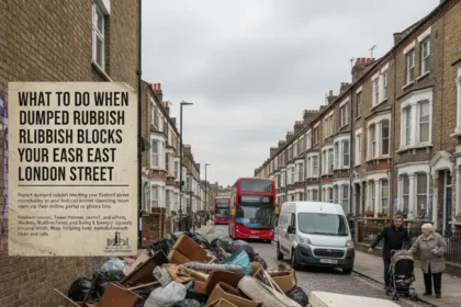 What to Do When Dumped Rubbish Blocks Your East London Street