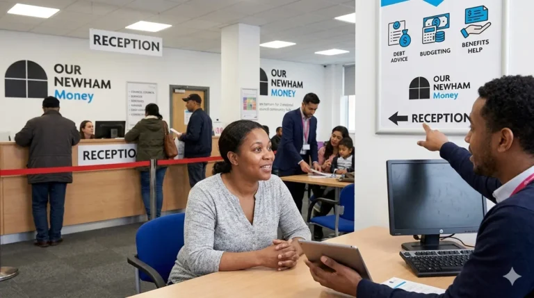 How to access the Newham "Our Newham Money" advice service