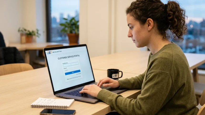 How to access the "One Brilliant Team" customer service portal