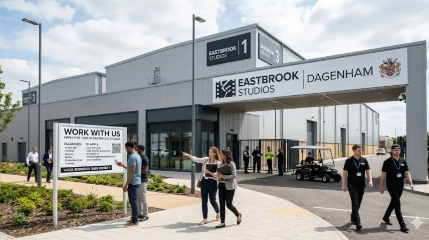 How to apply for a job at the new Dagenham Film Studios