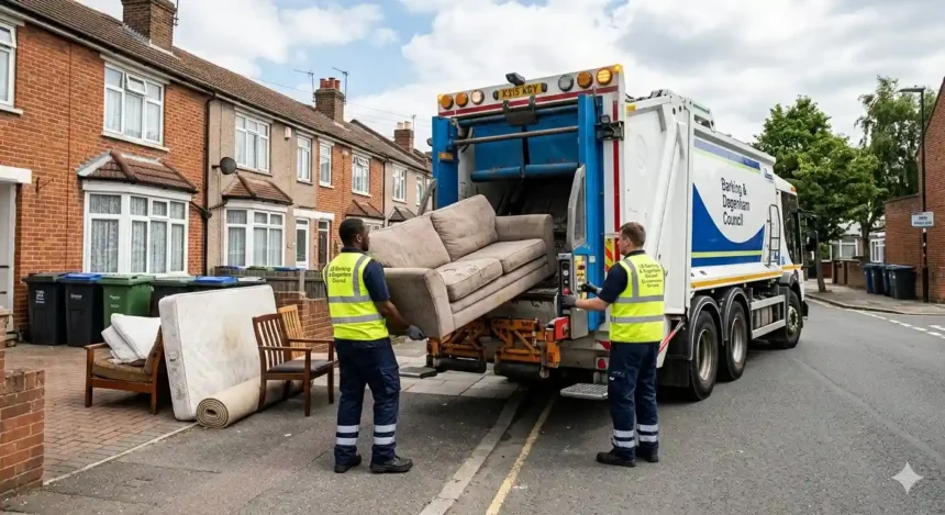 How to book bulky waste collections in Barking and Dagenham