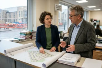 How to check if a new development pays for a local GP surgery