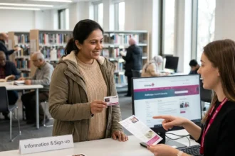 How to find local library services in Redbridge
