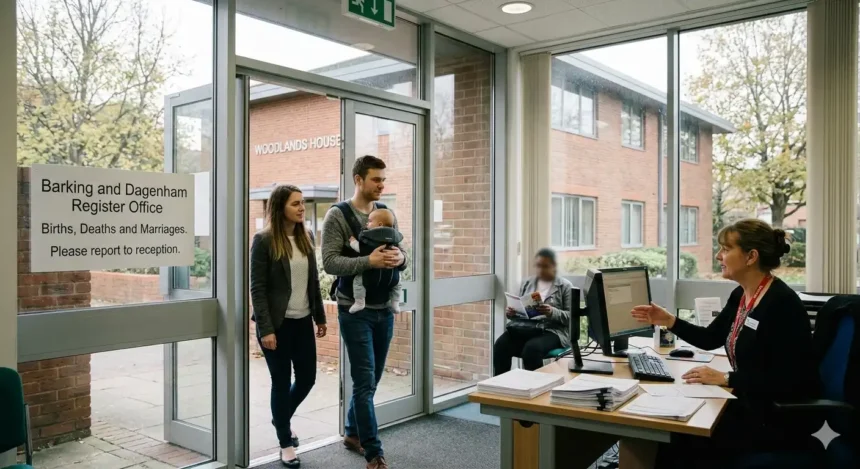 How to register a birth or death in Barking and Dagenham