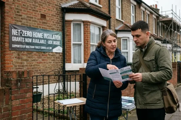 How to register for the Waltham Forest "Net-Zero" home insulation grants