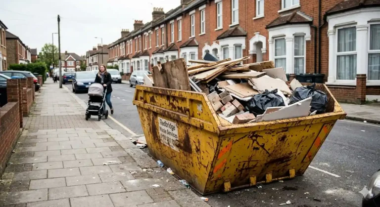 How to report an illegal skip in Redbridge