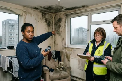 How to report systemic "Damp and Mould" in council properties