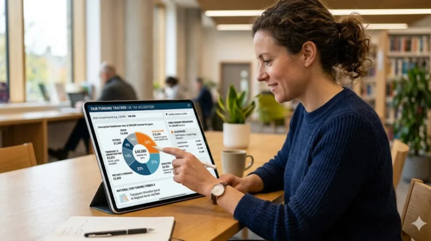 How to use the "Fair Funding" tracker to see where your tax goes