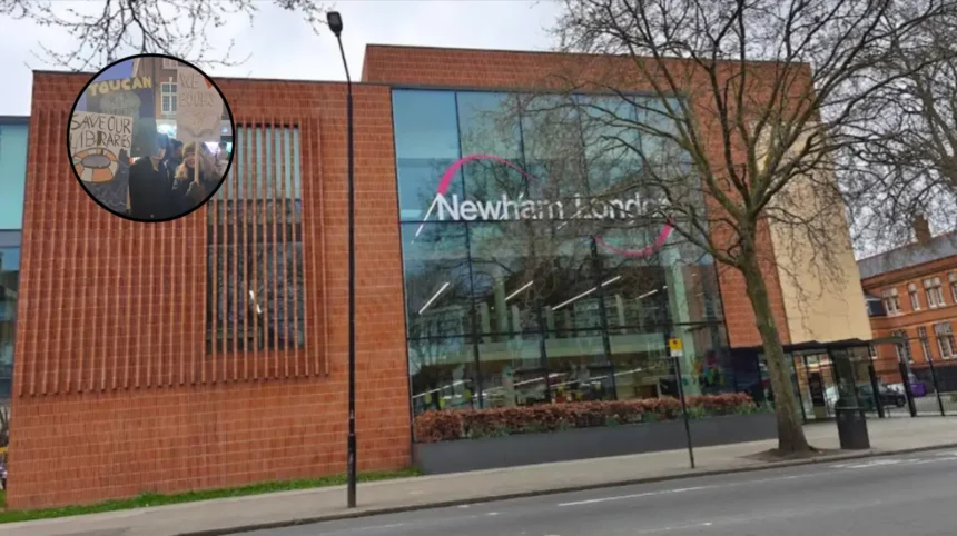Hundreds vs Newham Cuts: Stratford Library Protest 2026