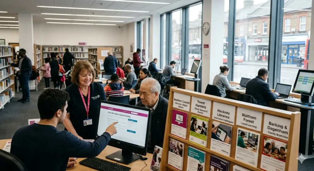 Library Services Across East London
