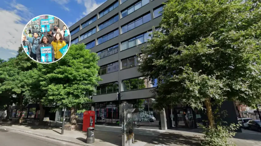 NEU Wins at Access Creative College Strike Tower Hamlets 2026