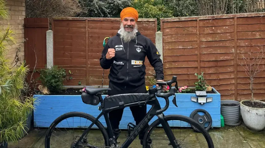East London man with Parkinson’s cycles 500 miles to raise awareness globally