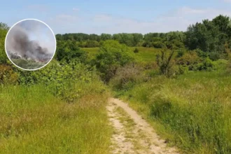 First Rainham Grass Fire Sparks Havering Fire Crisis; Rainham, 2026