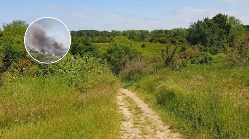 First Rainham Grass Fire Sparks Havering Fire Crisis; Rainham, 2026