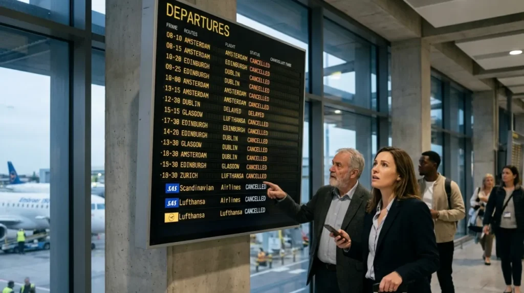 What data and statistics show the impact on East London routes?