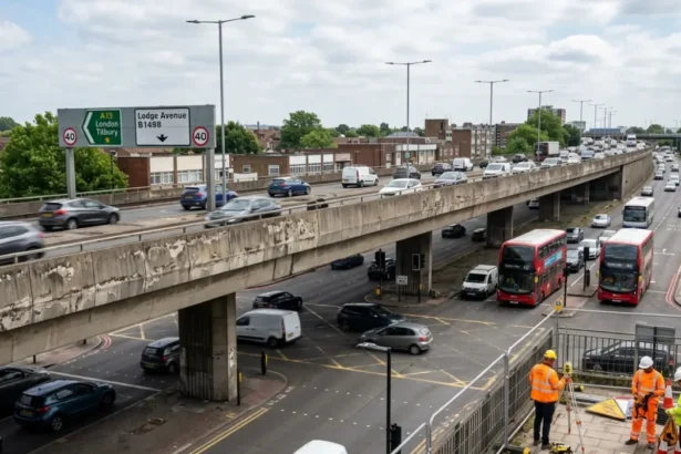 A13 Lodge Avenue Flyover Replacement Start Date Confirmed