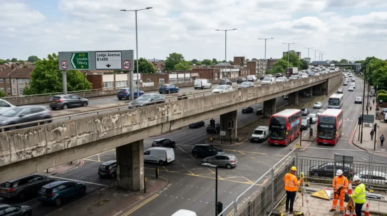 A13 Lodge Avenue Flyover Replacement Start Date Confirmed