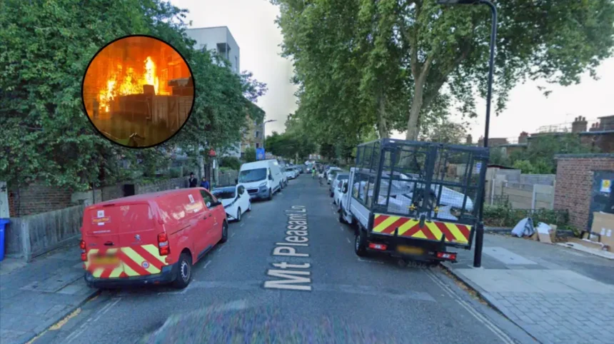 Clapton Maisonette Fire Not Deliberate – Mount Pleasant Lane 2026