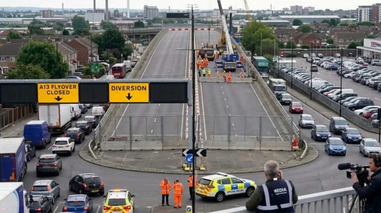 Dagenham Flyover Closure Traffic Impact and Diversion Routes