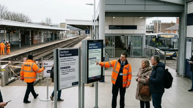 Dartford Rail Closure Dates Diversion Routes and Travel Advice