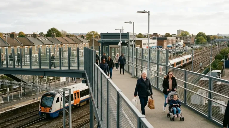 Kennedy Road Footbridge Opens What East London Walkers Gain