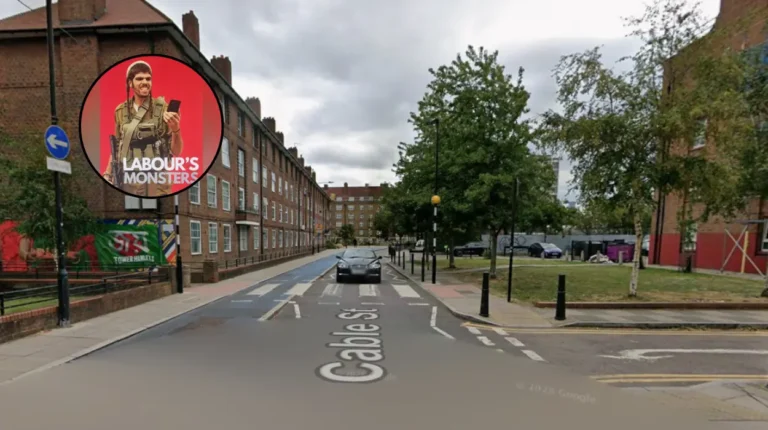 Labour's Monster Poster Anti-Semitism Police Tower Hamlets 2026