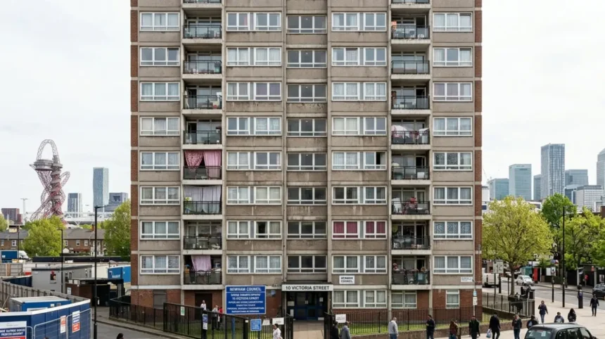 Stratford Tower Block Demolition or Housing Homeless People