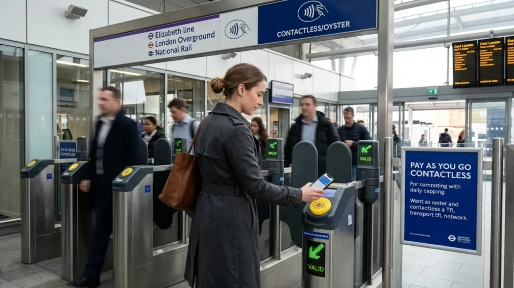 What Is Contactless Train Ticketing in East London?