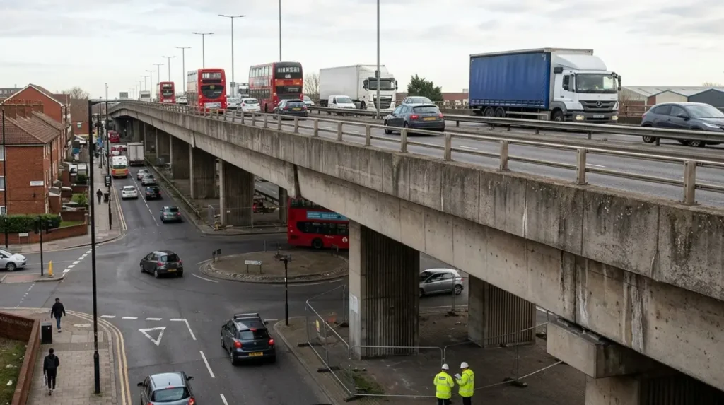 What is the A13 Lodge Avenue Flyover?