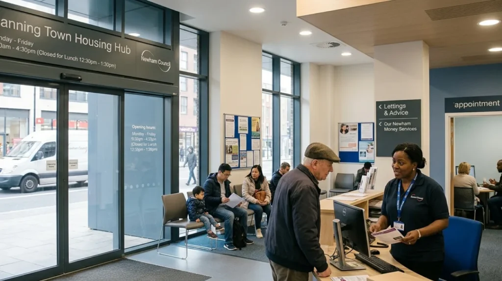 What is the Canning Town Housing Hub?