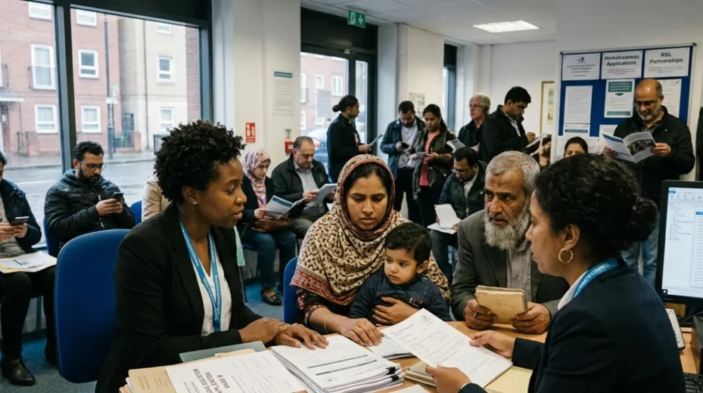 What is the current status of the Tower Hamlets social housing waiting list?