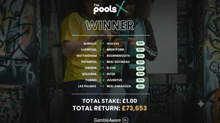 Arsenal season-ticket holder wins £73k on The Pools
