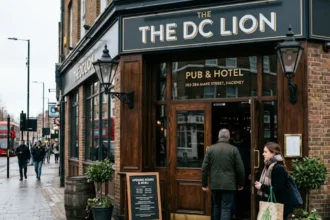 DC Lion Hackney New Pub on Mare Street Opening Hours and Menu