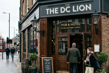 DC Lion Hackney New Pub on Mare Street Opening Hours and Menu