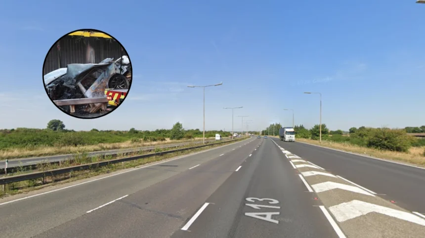 Two teens dead in Newham fireball crash