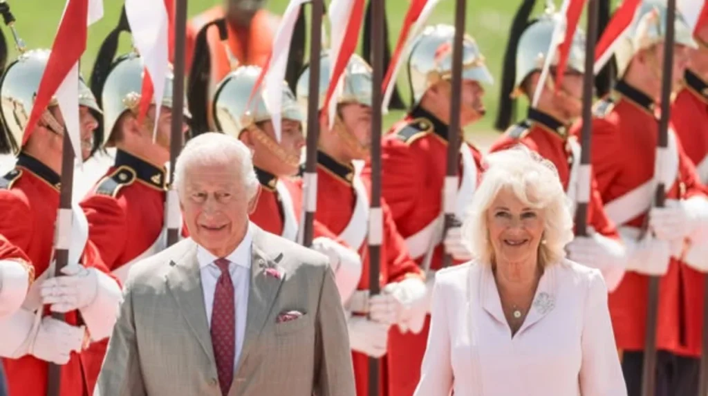 What happened during the royal visit to Barking?