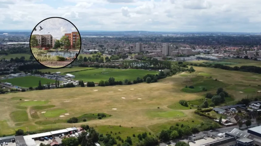 Crowlands Heath Golf Course 1,300 Homes Plan Lodged: Dagenham 2026