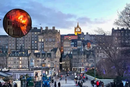 Edinburgh's Princes Street Remains Closed After Major Fire Ahead of Festival Season 