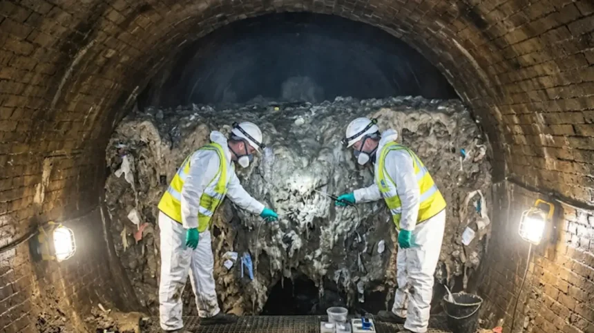 Fatberg Discovered East London Sewer Size Location and Cause