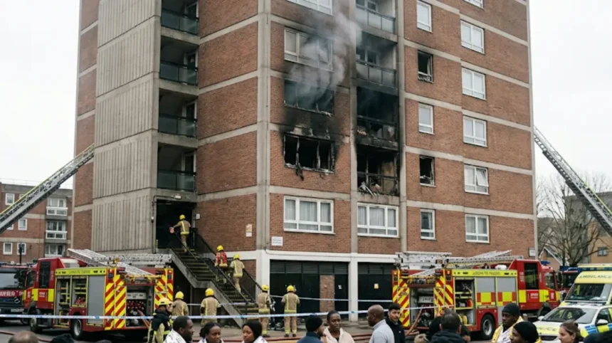 Fellows Court Fire Hackney What Happened and Who Was Affected