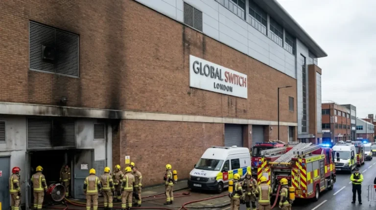 Global Switch London Data Centre Fire What Happened