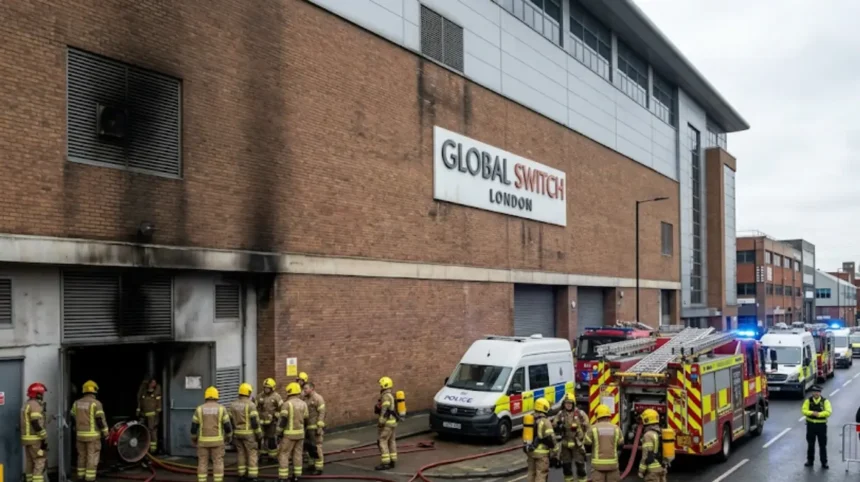 Global Switch London Data Centre Fire What Happened