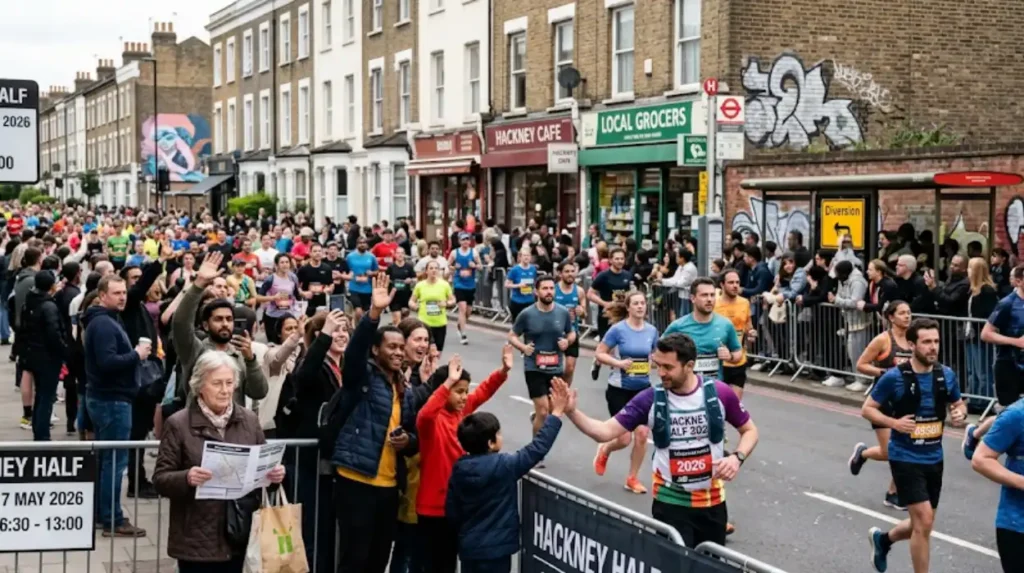 How does the Hackney Half 2026 impact East London residents?