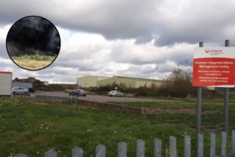 Launders Lane Landfill Fire Erupts in Rainham Amid Heatwave 2026