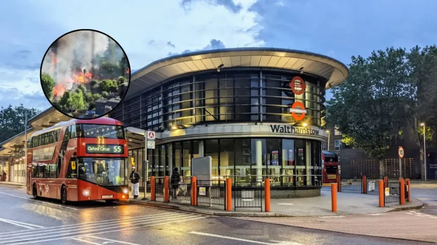 London Overground Weaver Line Suspended After Major Walthamstow Fire Damages Railway 