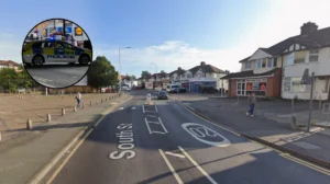 Romford sinkhole shuts South Street near station; repairs continue, Romford 2026