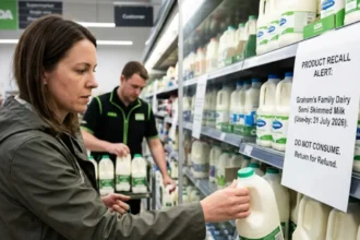 Semi Skimmed Milk Recalled: East London Guide to Grahams Dairy Alert 2026
