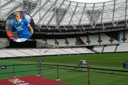 West Ham Target Rangers Midfielder Connor Barron: London 2026
