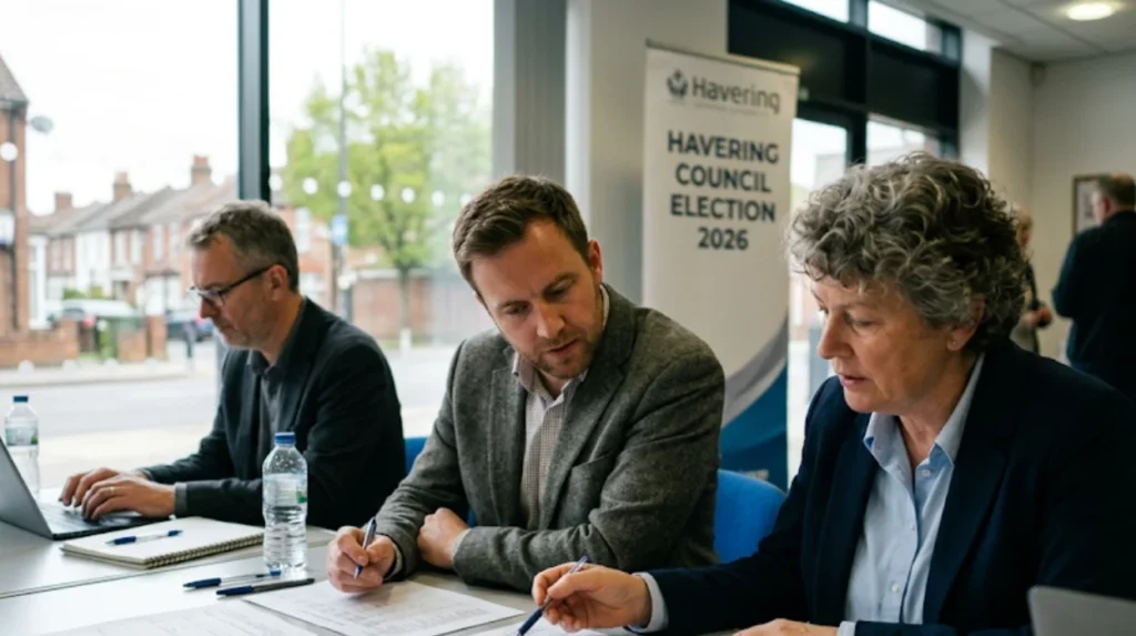 What data and statistics defined the Havering Council election 2026?