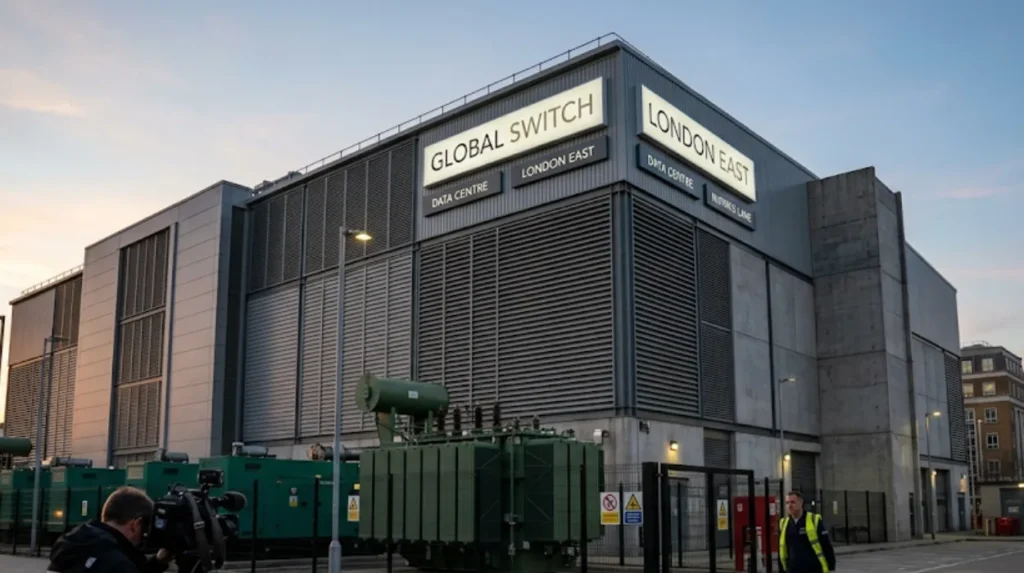 What is Global Switch's data centre infrastructure in London?